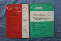 1961-1962 COMMENTARY MAGAZINE - LOT OF 5 - O 3862