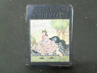 1933 FAMOUS RHYMES - MOTHER GOOSE CHILDREN'S BOOK - ILLUSTRATED - PIPER- KD 5806
