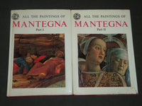 1963 ALL THE PAINTINGS OF MANTEGNA VOLUME 1 & 2 - NICE PRINTS - J 5197