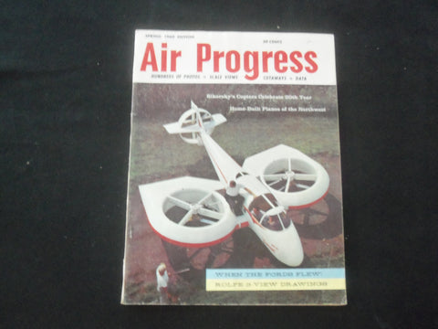 1960 SPRING AIR PROGRESS MAGAZINE - HOME-BUILT PLANES OF THE NORTHWEST- SP 8165M