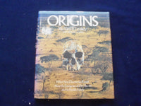 1977 ORIGINS HARDCOVER BOOK BY RICHARED E. LEAKEY AND ROGER LEWIN - KD 8338