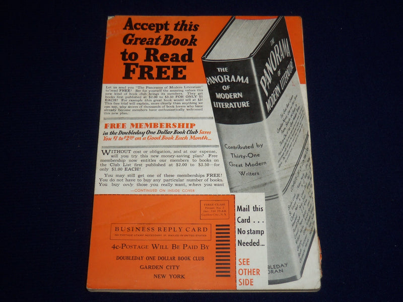1935 MARCH GOLDEN BOOK MAGAZINE - MAUPASSANT - JOHN BUCHAN - ST 3367E