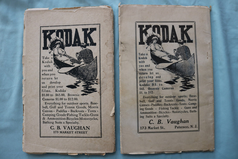 1911-1925 PATTERSON, NJ HIGH SCHOOL - SPECTATOR MAGAZINES - LOT OF 8 - K 3349
