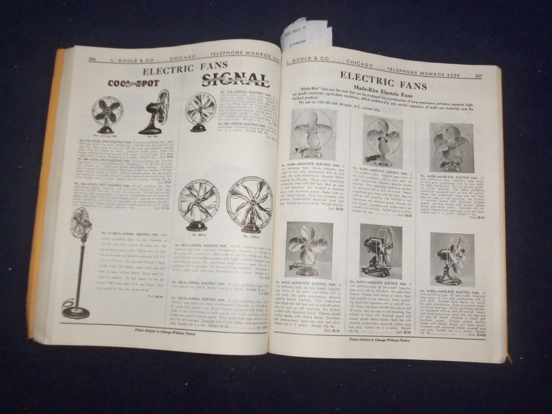 1940-1941 L. GOULD & CO. CATALOG - CHICAGO, ILLINOIS - SINCE 1860 - J 9340