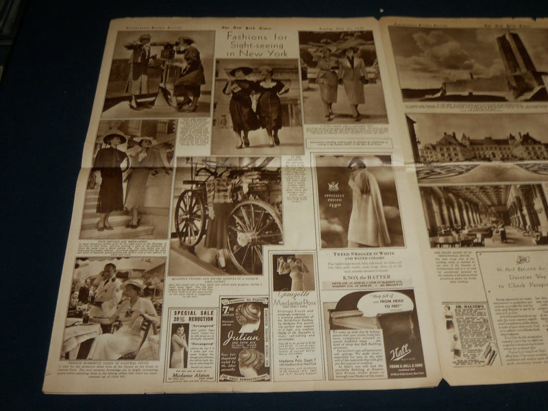 1936 JUNE 21 NEW YORK TIMES ROTO PICTURE SECTION - ALFA LANDON - NT 9381