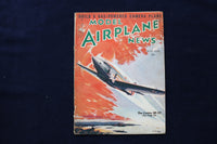 1938 MAY MODEL AIRPLANE NEWS MAGAZINE - THE CURTISS XP-37 COVER - E 11630