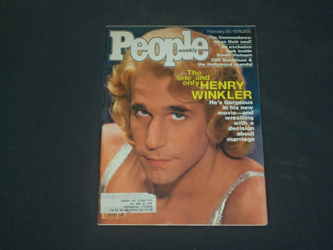 1978 FEBRUARY 20 PEOPLE MAGAZINE - HENRY WINKLER - B 4841