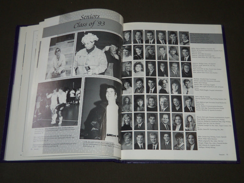 1993 COBBER CONCORDIA COLLEGE YEARBOOK - MOORHEAD MN - GREAT PHOTOS - YB 1080