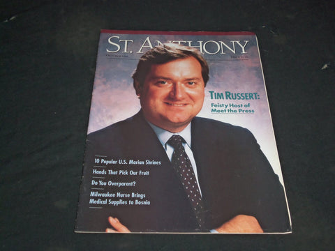 1994 OCTOBER ST. ANTHONY MAGAZINE - TIM RUSSERT - SP 6251