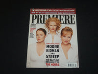 2002 NOV PREMIERE MAGAZINE -JULIANNE MOORE, NICOLE KIDMAN, MERYL STREEP- SP 4029