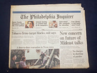 1998 OCT 22 PHILADELPHIA INQUIRER - CONCERN ON FUTURE OF MIDEAST TALKS - NP 7170