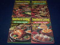 1981-1989 SOUTHERN LIVING ANNUAL RECIPES HARDCOVER BOOK LOT OF 9 - KD 1713