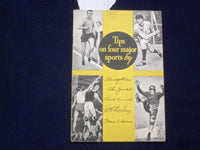 1935 TIPS ON FOUR MAJOR SPORTS BY - BILL TERRY - GLENN 