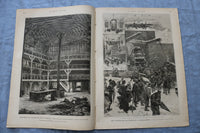1875 DEC 11 LE MONDE ILLUSTRE MAGAZINE - EXPOSTION DES CEUVRES- FRENCH - NP 8456