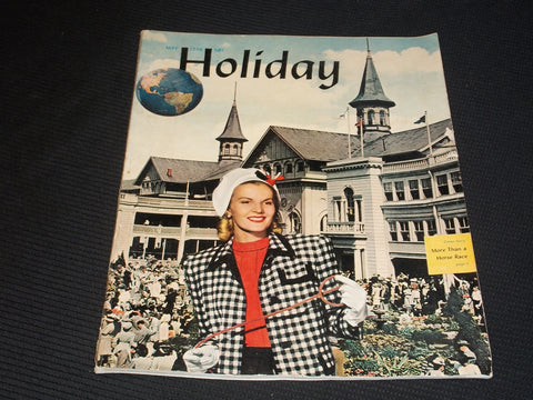 1946 MAY HOLIDAY MAGAZINE - KENTUCKY DERBY NICE COVER & FULL PAGE ADS - E 1292
