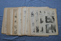 1888-1913 LE PATRIOTE ILLUSTRE MAGAZINE - FRENCH - LOT OF 40 - O 3848