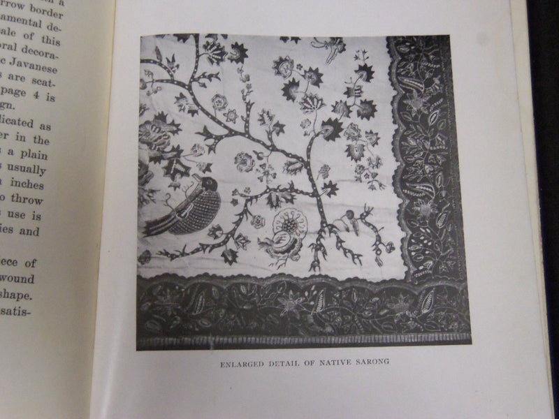 1919 BATIKS AND HOW TO MAKE THEM BOOK BY PETER MIJER NICE ILLUSTRATIONS- KD 2478