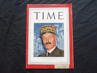 1943 MARCH 29 TIME MAGAZINE - HENRI GIRAUD OF NORTH AFRICA - T 858