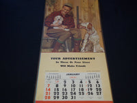 1951 CHAMPION SELECTION HANGERS CALENDAR SALESMAN SAMPLE SHEETS BOOK - C 18