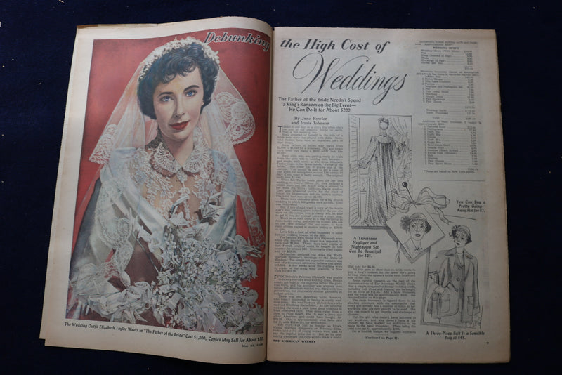 1950 MAY 21 AMERICAN WEEKLY MAGAZINE - HEROINES OF THE OPERA COVER - E 22660