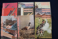 1954-1975 THE AMERICAN RIFLEMAN MAGAZINE - LOT OF 42 - O 3578