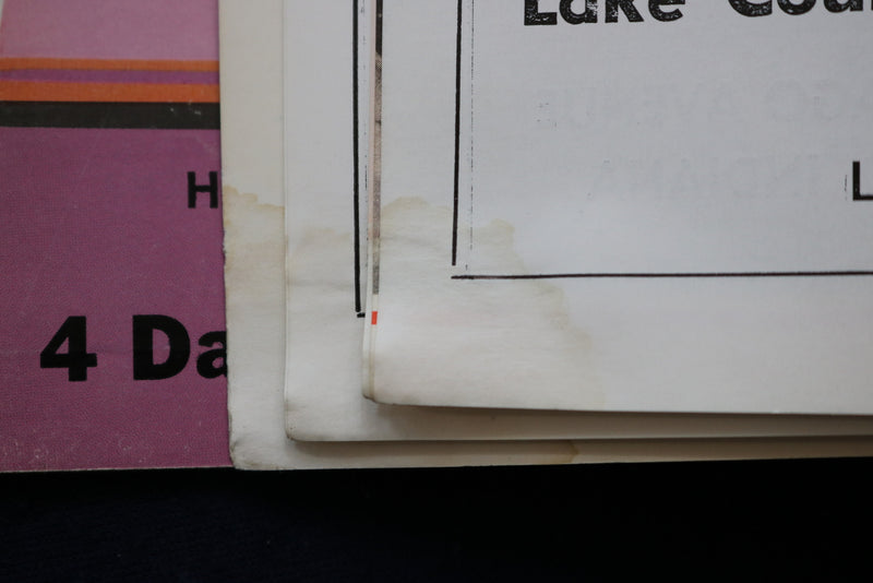 1966-1969 ORAK SHRINE CIRCUS PROGRAMS - LOT OF 3 - O 3645
