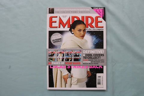 2002 JUNE EMPIRE MAGAZINE - NATALIE PORTMAN AS PADME AMIDALA COVER - E 19662