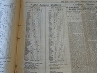 1920 JULY 6 NEW YORK TIMES - BALLOT 38 MCADOO 405 1/2 COX 383 1/2 - NT 6481