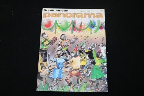 1985 JANUARY SOUTH AFRICAN PANORAMA MAGAZINE - MUSICAL MONKEYS COVER - ST 1009J