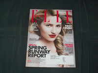 2011 FEBRUARY ELLE CANADA MAGAZINE - DIANA ARGON COVER - FASHION - B 5809
