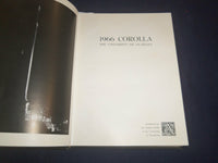1966 THE COROLLA UNIVERSITY OF ALABAMA YEARBOOK - TUSCALOOSA, ALABAMA - YB 2436