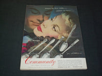 1950 NOVEMBER MADEMOISELLE MAGAZINE - PRE-HOLIDAY ISSUE - SP 6760