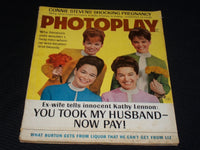 1967 DECEMBER PHOTOPLAY MAGAZINE - THE LENNONS FRONT COVER - E 875