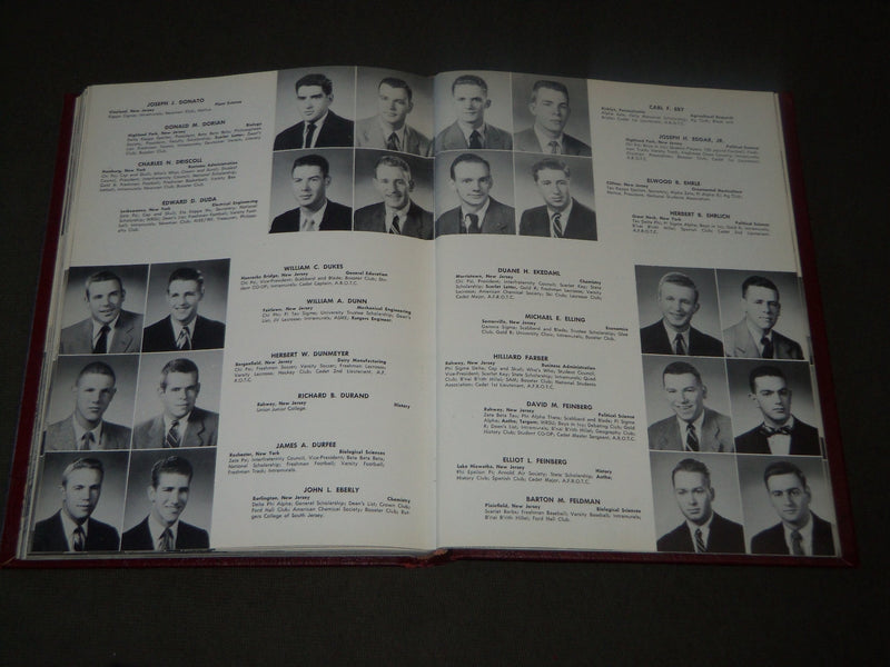 1954 SCARLET LETTER RUTGERS UNIVERSITY YEARBOOK - NEW JERSEY - PHOTOS - YB 1400