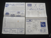 1988 SAN JOSE GIANTS SOUVENIR PROGRAM & SCORECARD VS. MODESTO A'S - ST 457B