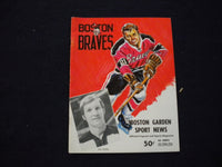 1971-1972 BOSTON BRAVES AHL HOCKEY PROGRAM - SP 3624H
