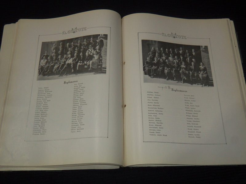 1920 EL COYOTE YEARBOOKS ROSWELL HIGH SCHOOL - NEW MEXICO - K 3388