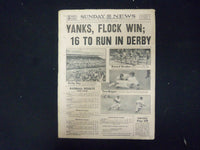 1944 MAY 7 NEW YORK SUNDAY NEWS - BOMBERS CUT NAZI SUPPLY LINES IN ITALY-NP 2190