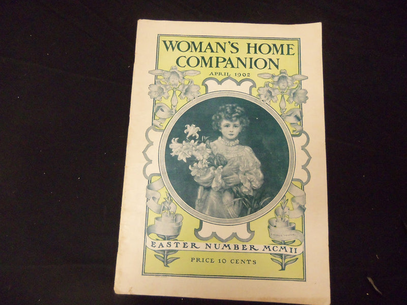1902 APRIL WOMAN'S HOME COMPANION MAGAZINE - GREAT ILLUSTRATIONS & ADS - ST 1834