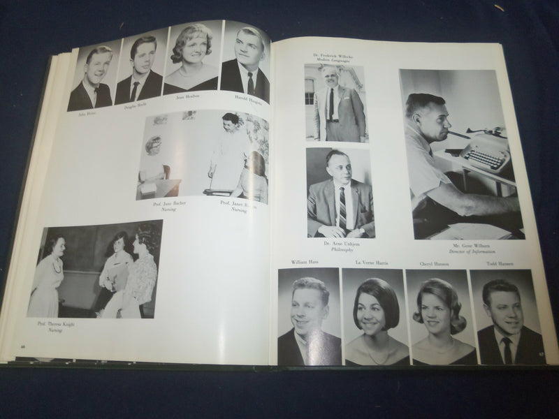 1965 CONTRAST WAGNER COLLEGE YEARBOOK - STATEN ISLAND, NEW YORK - YB 2400