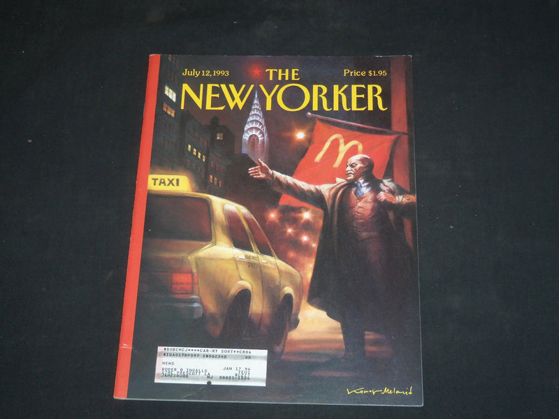 1993 JULY 12 THE NEW YORKER MAGAZINE - ILLUSTRATED COVER - NY 1592