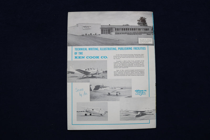 1958 APRIL AMERICAN AIRMAN MAGAZINE - INTERSTATYE SI-A, N37241 COVER - E 11395