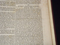 1830-1831 THE ALBION WEEKLY GAZETTE BOUND VOLUME NO. 9 - NEW YORK - R 89Z