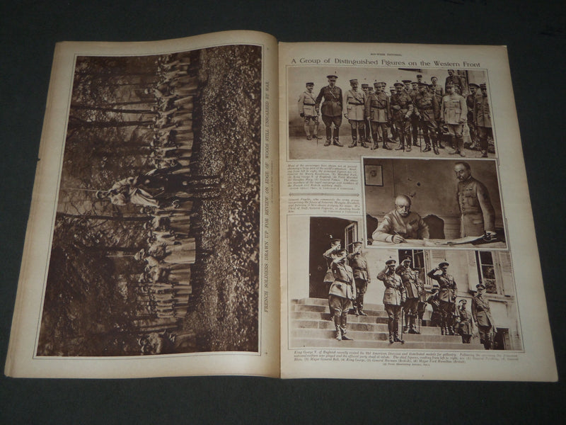 1918 OCT 10 MID-WEEK PICTORIAL MAGAZINE SECTION - FIFTH AVENUE PARADE - NP 2862