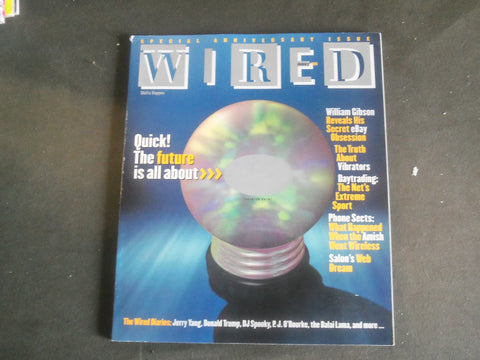 1999 JANUARY WIRED MAGAZINE - QUICK! THE FUTURES IS ALL ABOUT COVER - B 5339F