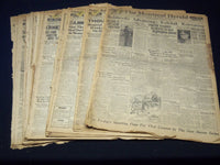 1919 SEPTEMBER THE MONTREAL HERALD NEWSPAPER LOT OF 23 ISSUES - NTL 16C