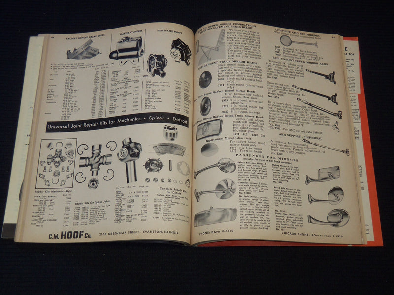 1952 SPRING & SUMMER C. M. HOOF CO. WHOLESALE CATALOG - J 7596