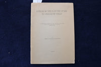 1908 A STUDY OF THE ELECTRIC SPARK IN A MAGNETIC FIELD SOFTCOVER BOOK - K 1571