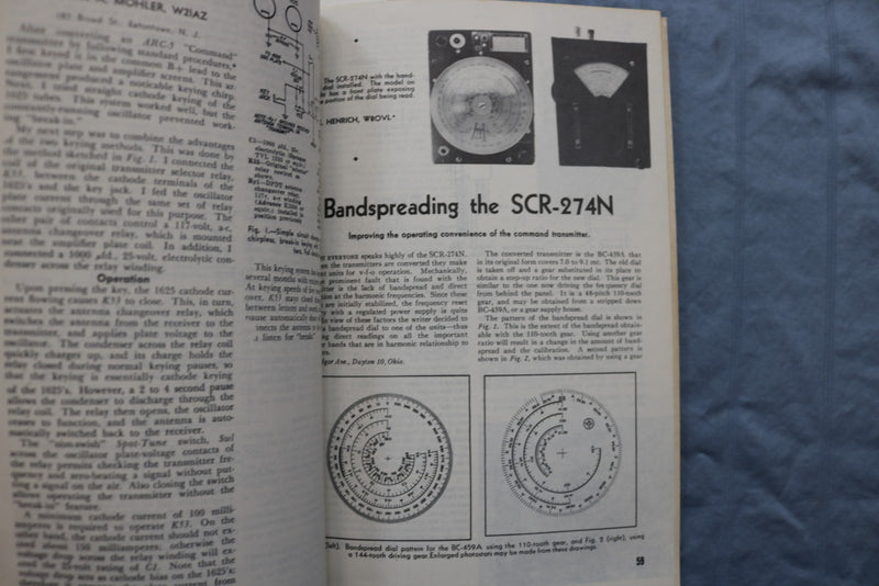 1957 COMMAND SETS MAGAZINE - RADIO - CQ TECHNICAL SERIES - K 2968