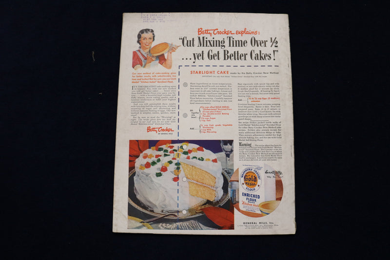 1944 DEC BETTER HOMES & GARDENS MAGAZINE - MERRY GIFTS TO EAT COVER - E 11600